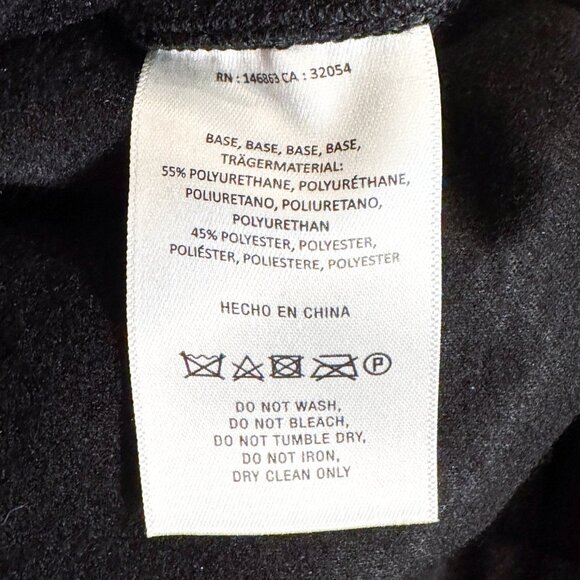 NWT Anthropologie x Mare Mare Tiered Faux Leather Mini Skirt Black Women Size M - Picture 5 of 6